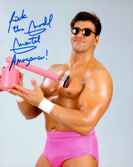 Rick Martel signed 8x10 Photo (Arrogance Inscription)