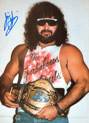 Jimmy Garvin signed 8x10 Photo