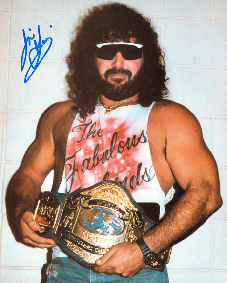 Jimmy Garvin signed 8x10 Photo