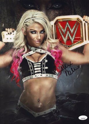 Alexa Bliss signed Metallic 11x14 Photo (w/ JSA)