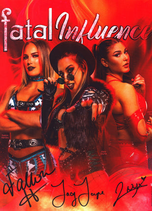 Jacy Jayne, Fallon Henley & Jazmyn Nyx triple signed 11x14 Photo