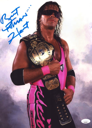 Bret Hart signed 11x14 Photo (w/ JSA)