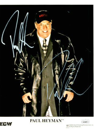 Paul Heyman signed 8x10 Photo (w/ JSA)