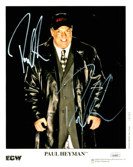 Paul Heyman signed 8x10 Photo (w/ JSA)