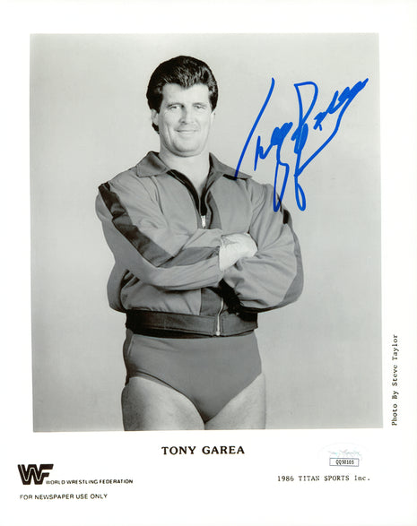 Tony Garea signed 8x10 Photo (w/ JSA)