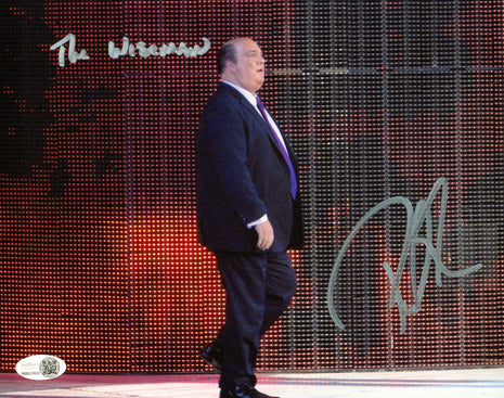 Paul Heyman signed 8x10 Photo (w/ JSA)