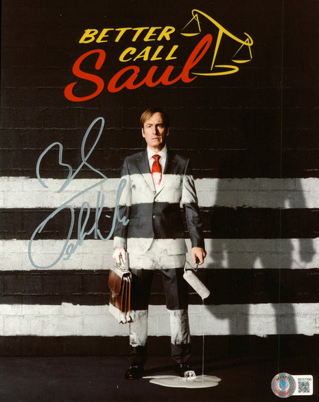 Bob Odenkirk (Better Call Saul) firmó una foto de 8x10 con Beckett