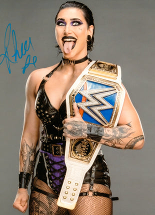 Rhea Ripley signed 8x10 Photo