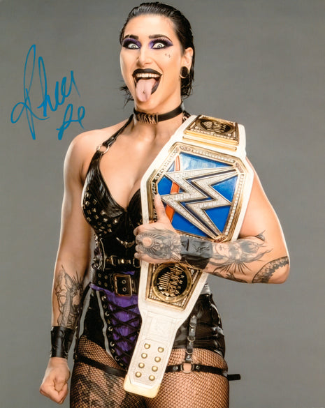 Rhea Ripley signed 8x10 Photo