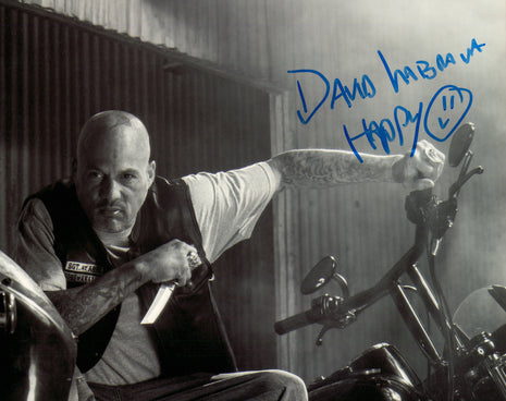 Photo 8x10 signée par David LaBrava (Sons of Anarchy)