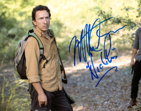 Photo 8x10 signée de Michael Traynor (Walking Dead)