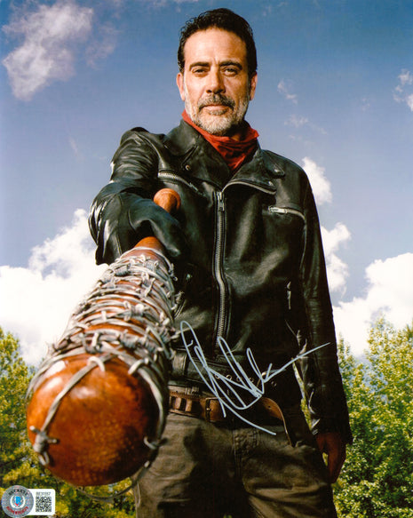 Jeffrey Dean Morgan (Walking Dead) firmó una foto de 8x10 con Beckett