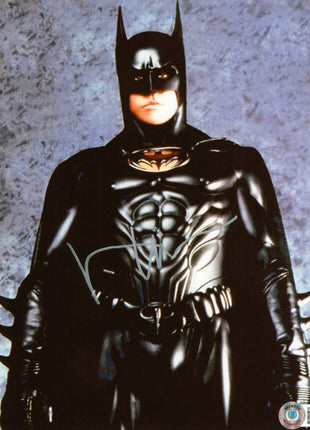 Val Kilmer (Batman) firmó una foto de 8x10 con Beckett