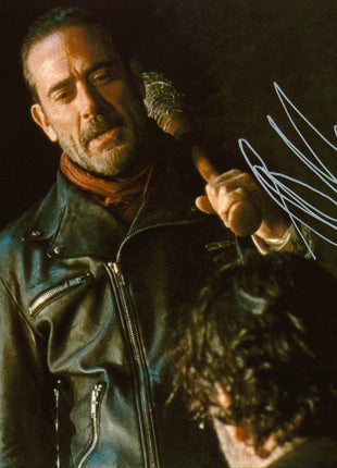 Jeffrey Dean Morgan (Walking Dead) firmó una foto de 8x10 con Beckett