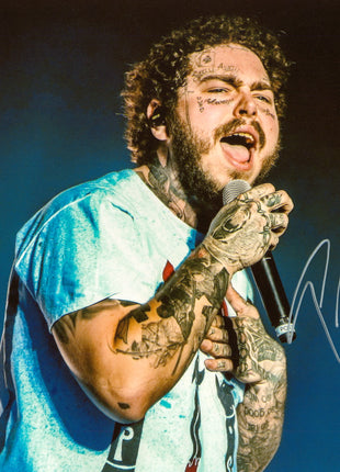 Post Malone signed 8x10 Photo (w/ Beckett)