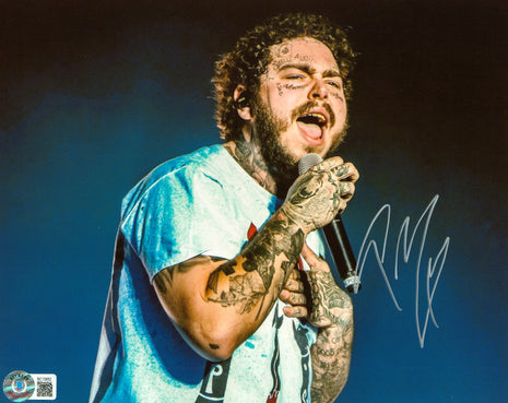 Post Malone signed 8x10 Photo (w/ Beckett)