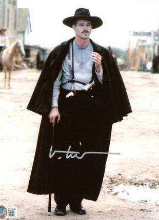 Val Kilmer (Tombstone) signed 8x10 Photo (w/ Beckett)