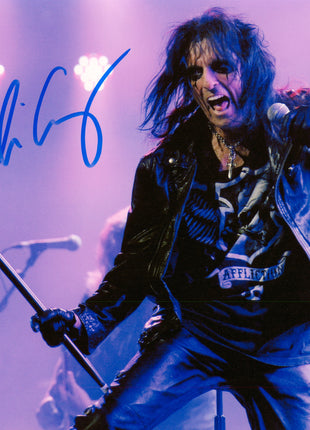Alice Cooper signed 8x10 Photo (w/ Beckett)
