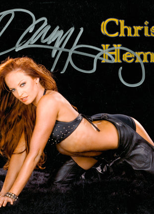 Christy Hemme signed 8x10 Photo