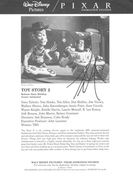 Tim Allen (Toy Story) signed 8x10 Photo