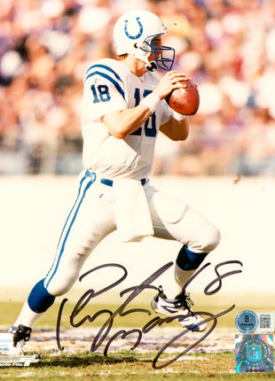 Peyton Manning signed 8x10 Photo (w/ Beckett)