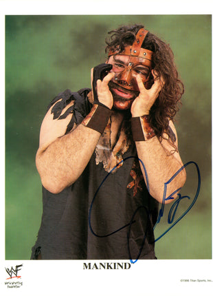 Mankind signed 8x10 Photo
