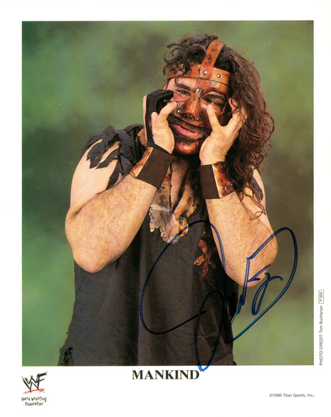 Mankind signed 8x10 Photo