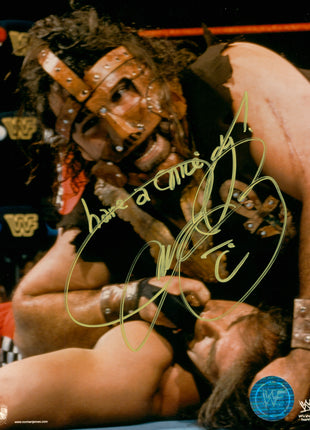 Mankind signed 8x10 Photo