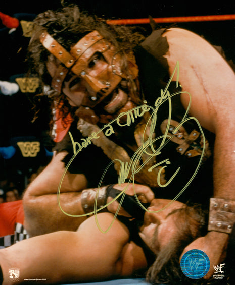 Mankind signed 8x10 Photo