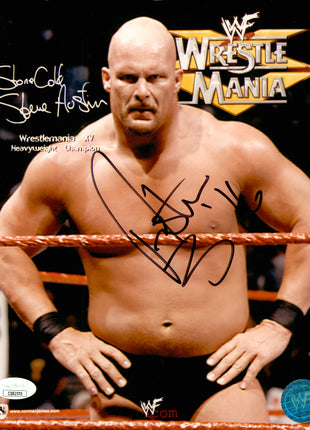 Stone Cold Steve Austin signed 8x10 Photo (w/ JSA)