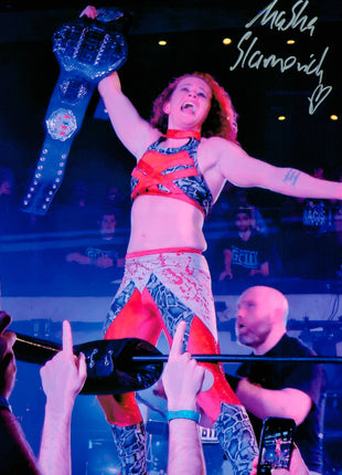 Masha Slamovich signed 8x10 Photo