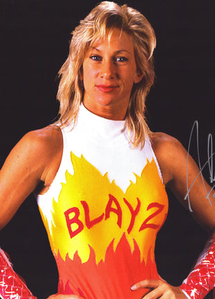 Alundra Blayze signed 11x14 Photo