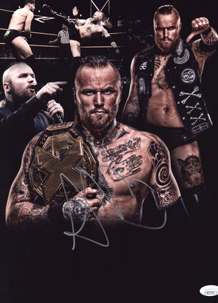 Aleister Black signed 11x14 Photo (w/ JSA)
