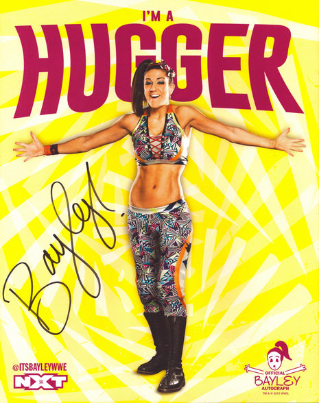 Bayley signed 11x14 Photo