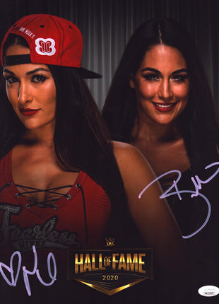 Bella Twins - Brie Bella & Nikki Bella dual signed 11x14 Photo (w/ JSA)