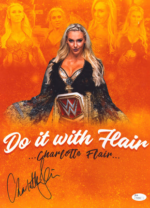 Charlotte signed 11x14 Photo (w/ JSA)