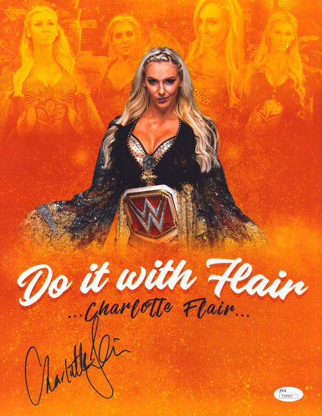Charlotte signed 11x14 Photo (w/ JSA)