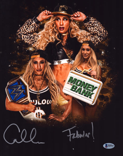 Carmella signed 11x14 Photo (w/ Beckett)