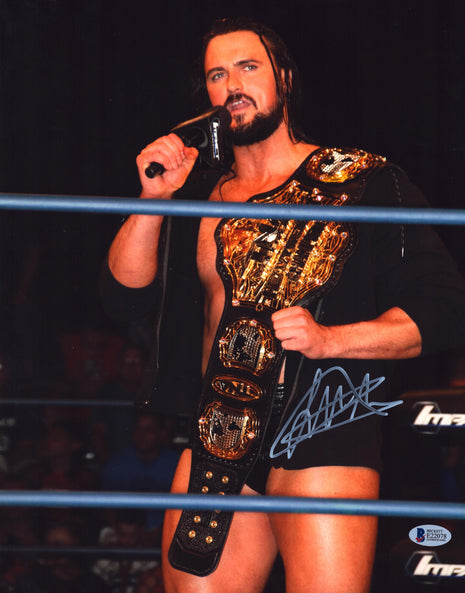 Drew McIntyre signed 11x14 Photo (w/ Beckett)