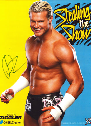 Dolph Ziggler signed 11x14 Photo