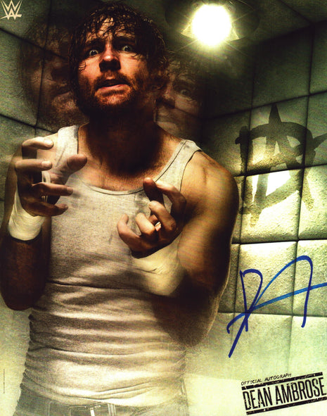 Dean Ambrose signed 11x14 Photo