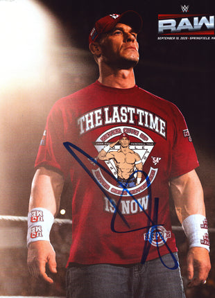 John Cena signed 11x14 Photo