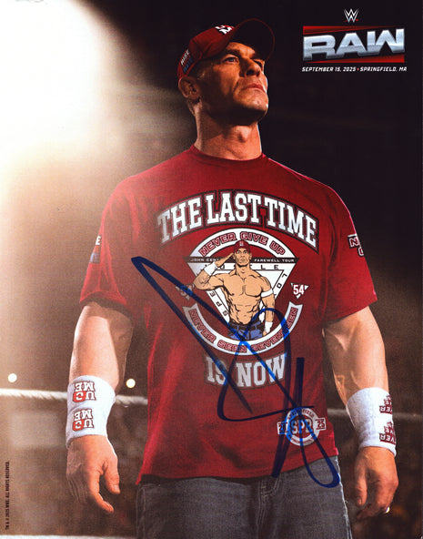 John Cena signed 11x14 Photo