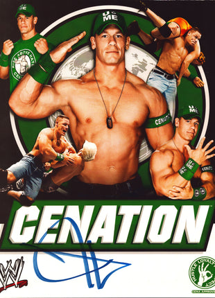John Cena signed 11x14 Photo