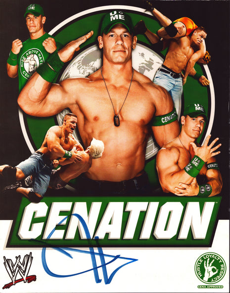 John Cena signed 11x14 Photo
