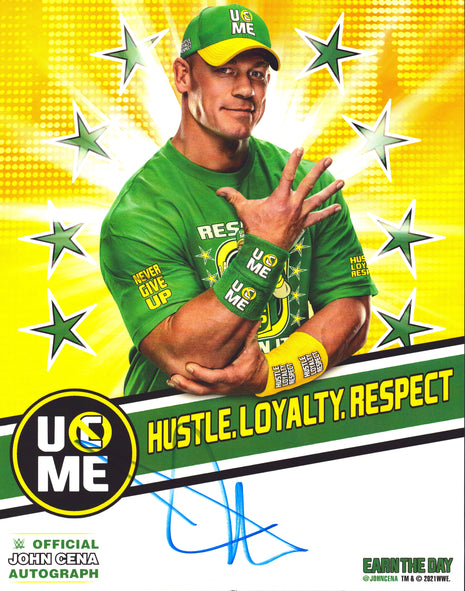 John Cena signed 11x14 Photo