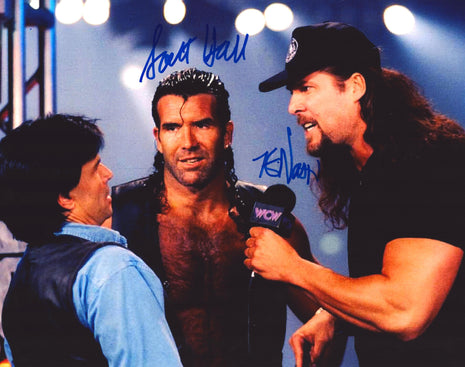 Scott Hall & Kevin Nash dual signed 11x14 Photo