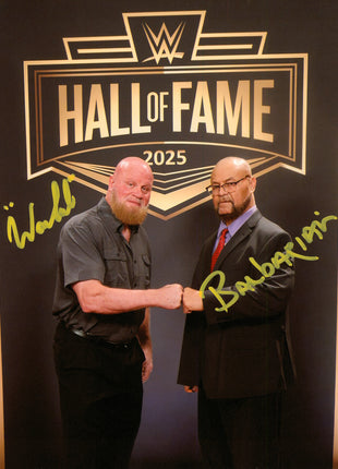 Warlord & Barbarian dual signed 8x10 Photo