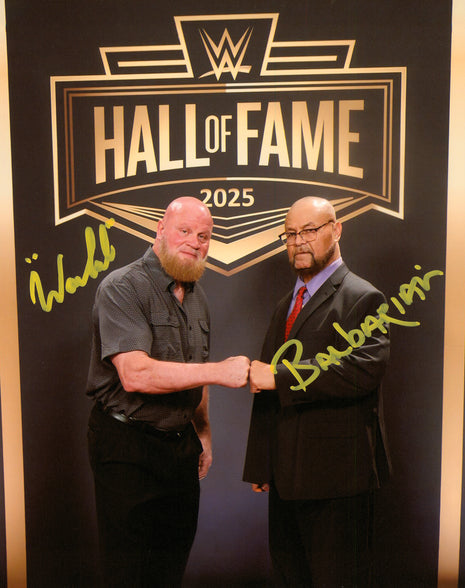 Warlord & Barbarian dual signed 8x10 Photo