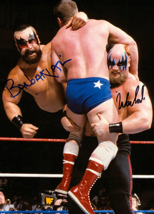 Warlord & Barbarian dual signed 8x10 Photo
